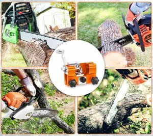 OSTRZAŁKA ŁAŃCUCHÓW ŁAŃCUCHA PIŁY SPALINOWEJ PILARKI RĘCZNA OSEŁKA + OSTRZA 9