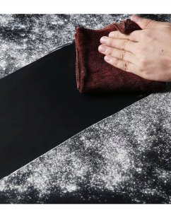 TŁO FOTOGRAFICZNE CZARNE PVC 120x200 WINYL TŁA 3