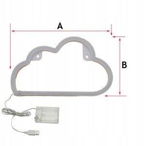 Emibig Neon LED Chmura (0008D07) 3