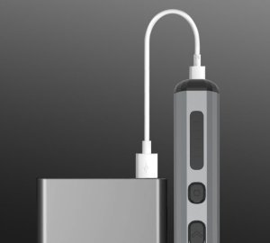 Elektryczny precyzyjny śrubokręt wkrętak z bitami metalowy 68 elementów 5