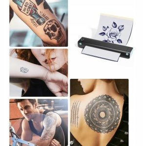 Papier termiczny Kalka do odbijania wzoru tatuażu Papier transferowy 100szt 3