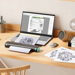 Papier termiczny Kalka do odbijania wzoru tatuażu Papier transferowy 100szt 4