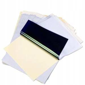 Papier termiczny Kalka do odbijania wzoru tatuażu Papier transferowy 100szt 7