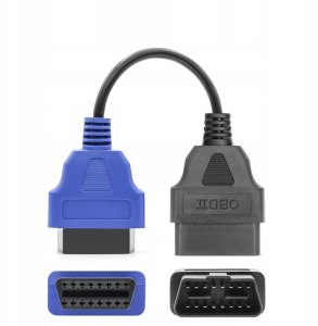 KABLE ADAPTERY ALFA FIAT MultiECUscan Alfaobd OBD2 8