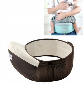 NOSIDEŁKO BIODROWE NOSIDŁO SIEDZISKO BRĄZOWE 6