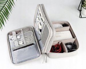 ORGANIZER PODRÓŻNY TORBA ETUI NA KABLE ŁADOWARKI 11
