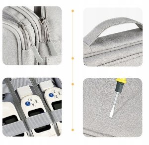 ORGANIZER PODRÓŻNY TORBA ETUI NA KABLE ŁADOWARKI 2