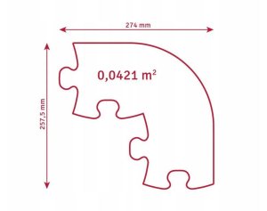 Mata Sensoryczna Ortopedyczna Zestaw 16w1 Senior 16 Puzzli Sensoryka Muffik / Mfk-084 8