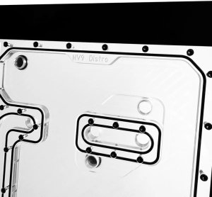 Stealkey Customs Phanteks NV9 x Stealkey Distroplate, D-RGB- czarny 2