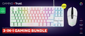 Perifērijas komplekts Trust GXT 794W White 8713439252323 8