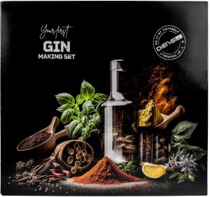 ZESTAW DO ALKOHOLU GIN Z AKCESORIAMI BARMAŃSKIMI 13