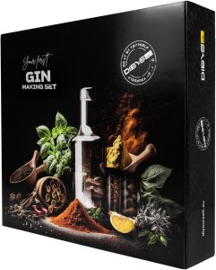 ZESTAW DO ALKOHOLU GIN Z AKCESORIAMI BARMAŃSKIMI 14