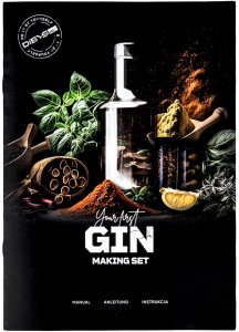 ZESTAW DO ALKOHOLU GIN Z AKCESORIAMI BARMAŃSKIMI 18