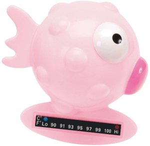 CHICCO_Bath Thermometer termometr do kąpieli od 0 miesięcy Rybka Różowy 1