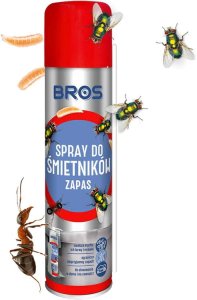 BROS - Spray Do Śmietników 400ml - ZAPAS 7