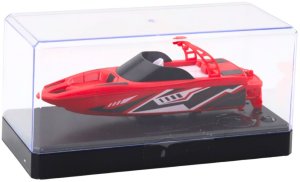 Łódź Motorówka Zdalnie Sterowana RC Biało-Czerwona 15cm LEAN Toys 2