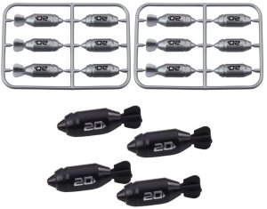 Statek Łódź Podwodna Strzelająca Torpedami Napęd Ciemnoszara 28cm LEAN Toys 2