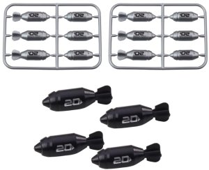 Statek Łódź Podwodna Strzelająca Torpedami Napęd Szara 28cm LEAN Toys 4