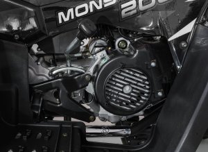1DEA.me Pojazd Quad Spalinowy 200CC MONSTER Czarny 19