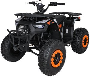 1DEA.me Pojazd Quad Spalinowy 200CC MONSTER Pomarańczowy 4