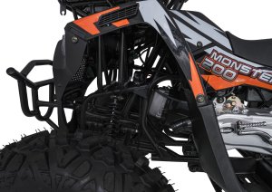 1DEA.me Pojazd Quad Spalinowy 200CC MONSTER Pomarańczowy 7