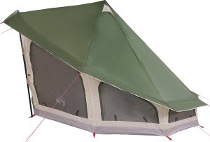 Namiot Rodzinny Tipi Zielony 10-osobowy Wodoodporny 5