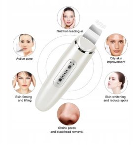 Nowoczesny peeling kawitacyjny EMS do twarzy z Jonoferezą i Sonoferezą 2025 3