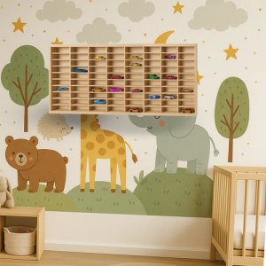 Kruzzel Półka drewniana na auta - tir 26582 11