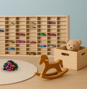 Kruzzel Półka drewniana na auta - tir 26582 13