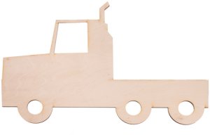 Kruzzel Półka drewniana na auta - tir 26582 10