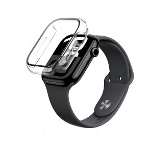 Etui ze szkłem hartowanym AMAZINGTHING Radix Glass do Apple Watch 42mm – przezroczyste 1