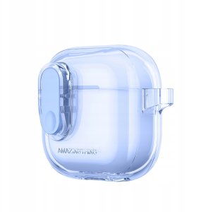 Etui AMAZINGTHING Minimal Case do AirPods 4 – ultramarynowe 4