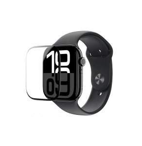 Folia ochronna AMAZINGTHING Radix Film z czarną ramką do Apple Watch 46mm 1
