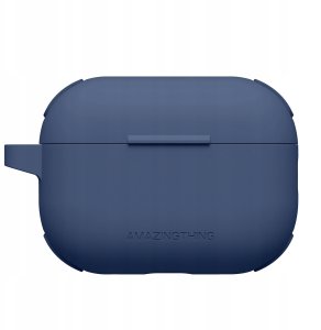 Etui silikonowe AMAZINGTHING Omni Case do AirPods Pro 2 - ciemnoniebieskie 1