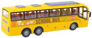LeanToys Autobus Zdalnie Sterowany RC Szkolny 1:30 Światła Żółty 3