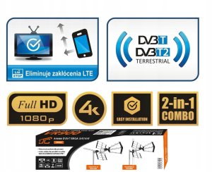 Antena RTV LTC Antena DVB-T VIRGA VR900 UHF/VHF 7