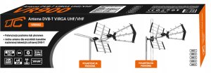 Antena RTV LTC Antena DVB-T VIRGA VR900 UHF/VHF 10