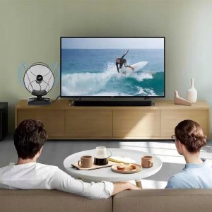 ANTENA AKTYWNA POKOJOWA TV TELEWIZJI NAZIEMNEJ FHD 4K LTE DVB-T2 MUX8 8