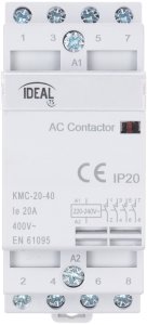 STYCZNIK MODUŁOWY KMC-20-40 20A 400V AC IDEAL 1