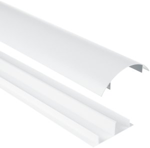 Aluminiowa listwa maskująca do kabli Maclean, 62x20x750mm, biała, MC-814 W 2