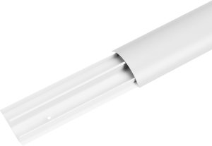 Aluminiowa listwa maskująca do kabli Maclean, 62x20x750mm, biała, MC-814 W 5