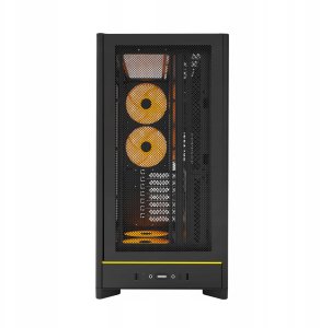 Obudowa Montech HS01 PRO obudowa PC Midi-Tower ATX aRGB szkło hartowane czarny 4