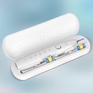 Soniczna szczoteczka do zębów TEESA SONIC 2 czarna , 5 trybów pracy, etui podróżne , USB typ C 15