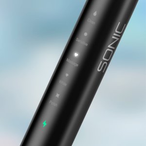 Soniczna szczoteczka do zębów TEESA SONIC 2 czarna , 5 trybów pracy, etui podróżne , USB typ C 9