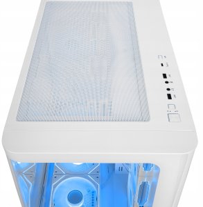 Obudowa Rampage Loopy akwarium 7x wentylator ARGB Infinity HUB biała (LOOPY-WHITE) 6