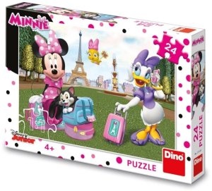 Puzzle Myszka Minnie w Paryżu 24el 1