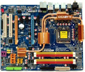 Płyta główna Gigabyte Intel P35 Socket 775 (2xPCX/DZW/GLAN/SATA/RAID/DDR2) (GA-EP35-DS4) 1