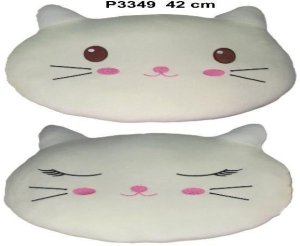 Poduszka kot kremowa 42cm MIX 1