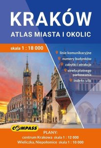 Przewodnik Kraków atlas miasta i okolic 1