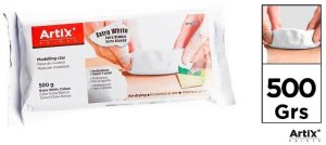 Glina naturalna utwardzalna 500g biała 1